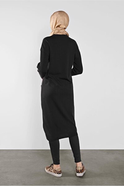 Alvina Pocket Detailed Knitting Tunic 41069