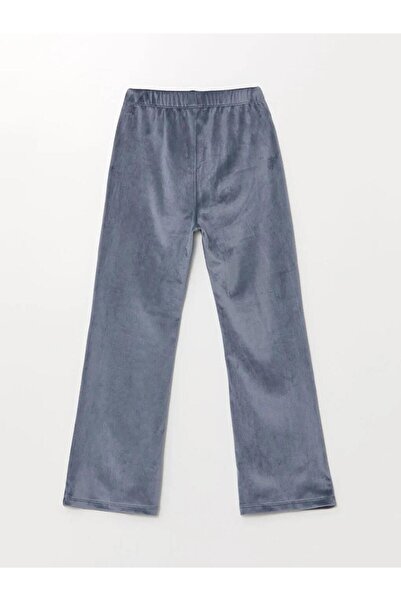 LC Waikiki Beli Lastikli Basic Kadife Kız Çocuk Eşofman Altı