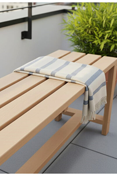 Morvizyon Ahşap Bank Mutfak, Balkon, Bahçe, Hol, Ofis, Salon için Sandalye ve Oturak 100cm