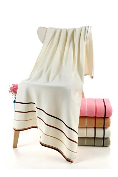 Generic Pure cotton bath towel Super Soft, Quick Drying, High Water Absorption, Size: 70x140 cm