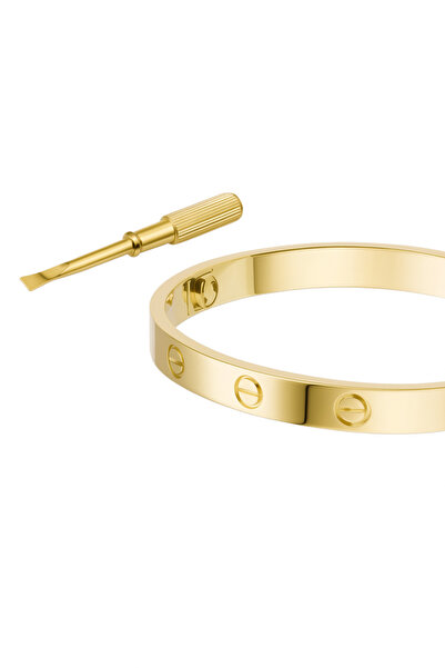 ElectraStore Brățară LOVE Aurie Golden Elegance - C4227