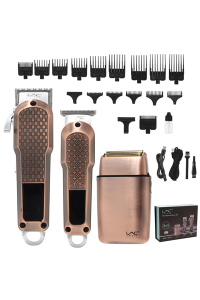 LAC LAICHY 3 in 1 Electric Rechargeable Trimmer Set For Men,Hair Clipper Set,Men’s Shaver,Hair Trimmer,L-934W