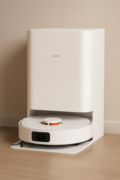 Xiaomi Robot Vacuum Plus Beyaz 7000Pa Emiş Gücü - Kendini Temizleme - ÇİFT Dö...