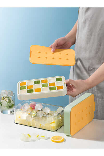 Ditmo قالب ثلج أبيض من الجيل الجديد ذو طبقتين - للكوكتيلات والعروض التقديمية ...