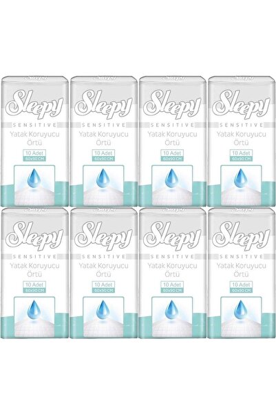 Sleepy Patient Bed Protector 60*90cm 80 Pieces (8Pk*10)