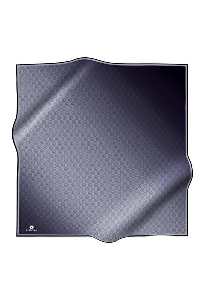 Vissona Women's Twill Silk Scarf Burgundy