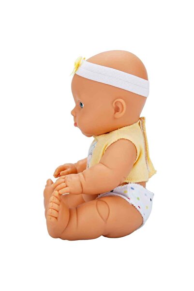 Sunman Ada Bebek 23 cm 20030 - Sarı Fiyonk Sarı Bluz ve Pembe