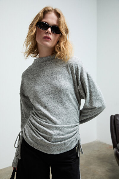 GRIMELANGE Bluză Grimelange pentru femei KIREYLA, din țesătură moale și elast...