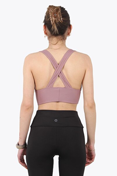 Mckanzie 9036 V-Neck Ribbed Thick Belt Bustier