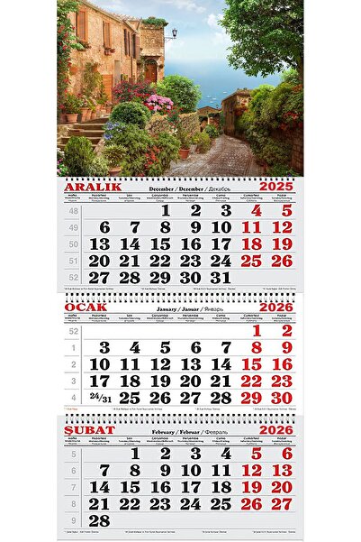 GENC DIJITAL BASKI 2026 Yılı Gemici Takvimi ----Denize Doğru...