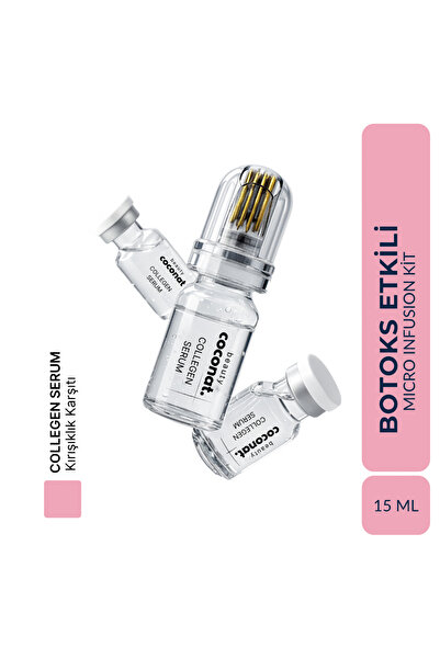 Coconat Botoks Etkili Micro Infusion Kit – Kırışıklık Karşıtı, Hyaluronic Aci...