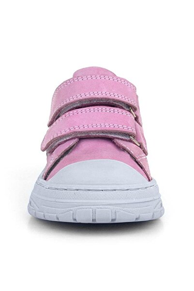 Rakerplus Tails Hakiki Deri Pembe Cırtlı Çocuk Spor Bot