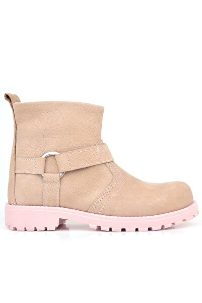 Rakerplus Chiron Справжня шкіра Рожеві черевички на блискавці для дівчаток