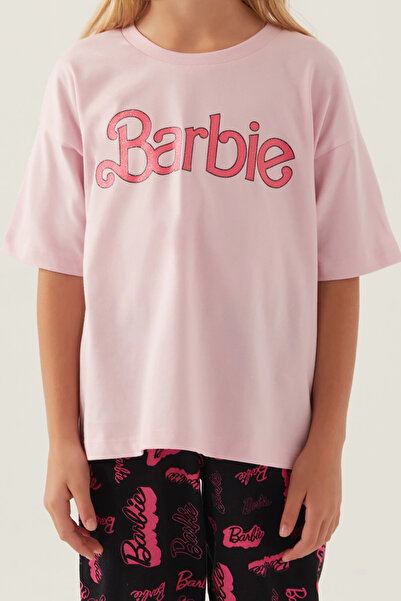 Barbie Cool Powder Pink Girl's Pajama Set