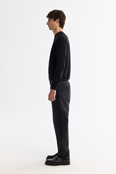 Avva Erkek Antrasit Eskitme Yıkama Tokyo Straight Fit Jean Pantolon A42Y3535