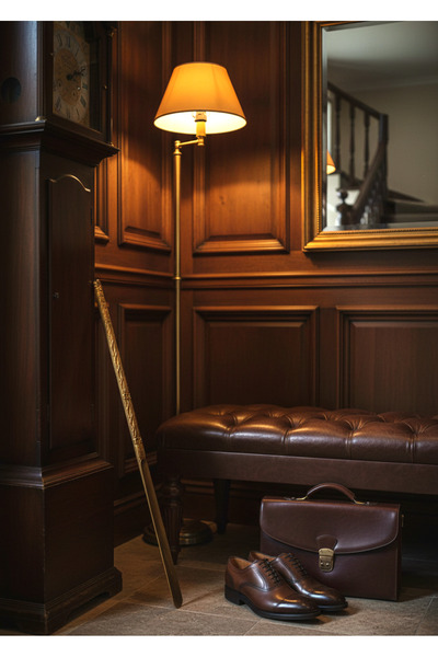 aslanoyma Çiçek Model Altın Ahşap El Oyması Ayakkabı Çekeceği 75 CM