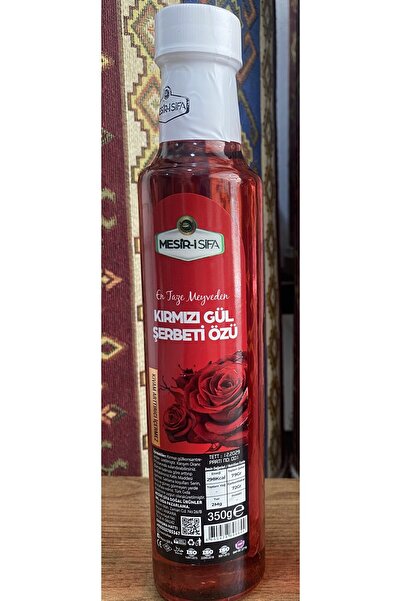 Koyuncu Kırmızı Gül Şerbeti Özü 350g