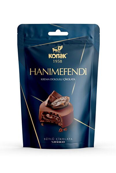 KONAK HANIMEFENDİ Krema Dolgulu Sütlü Çikolata