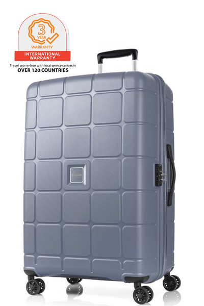 American Tourister حقيبة سفر هوندو 81 سم أو 30 بوصة، مزودة بعجلات دوارة، مصنو...