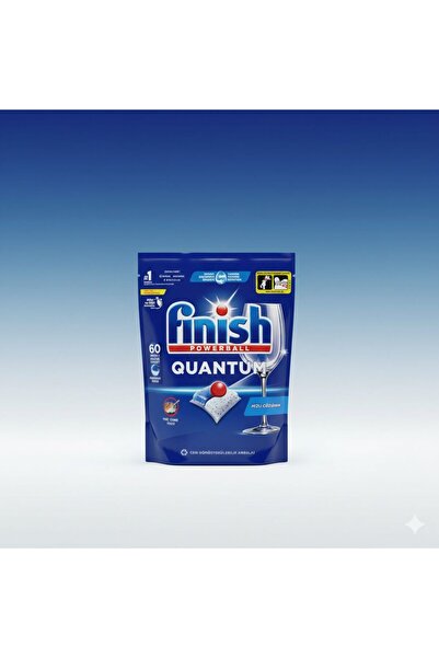 Finish أقراص فينيش كوانتوم لغسالة الصحون 60 قطعة – لمعان وحماية كاملة