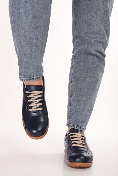 Gondol Внутрішня частина Зовнішня частина Натуральна шкіра Повсякденне Зручне Взуття Pelotaz Синій