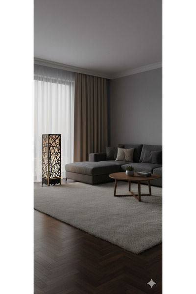 shop BSD Dekoratif Ağ Desenli Köşe lamba