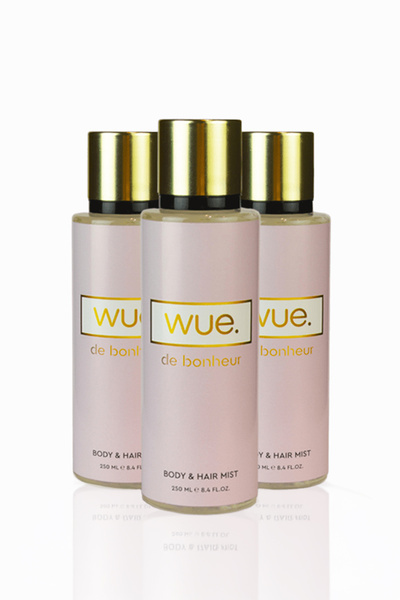 WUE. De Bonheur Vücut ve Saç Spreyi 250 ml 3'lü - Body and Hair Mist