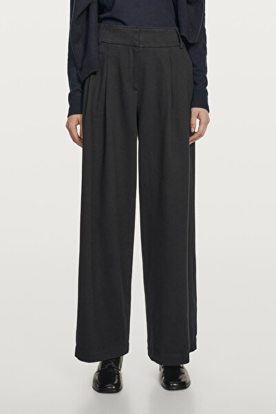 Massimo Dutti Pensli geniş paça pantolon