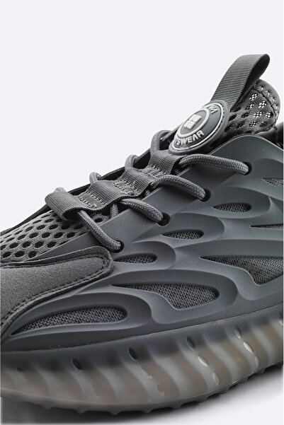 Avva Pánské šedé tenisky s flexibilní podrážkou A41y8023