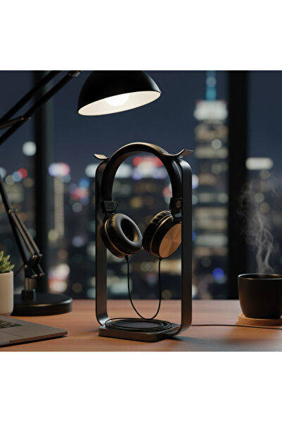 HP DHH-1206BK Black Wired Headphone