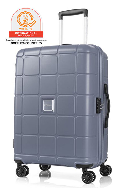 American Tourister حقيبة سفر هوندو 68 سم أو 25 بوصة، مزودة بعجلات دوارة، مصنو...