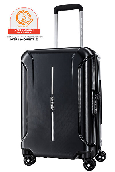 American Tourister حقيبة سفر تكنوم قابلة للتوسيع، مقاس 55 سم أو 20 بوصة، بعجل...