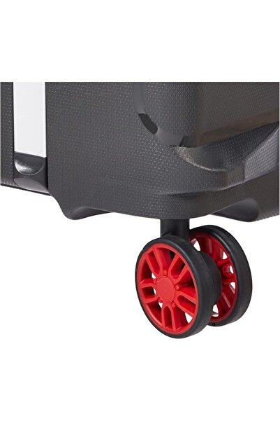 American Tourister AmericanTouristerTribusSuitcase,78cm/29inch,Spinner,Polypropylene,DarkGrey|3PointLocking