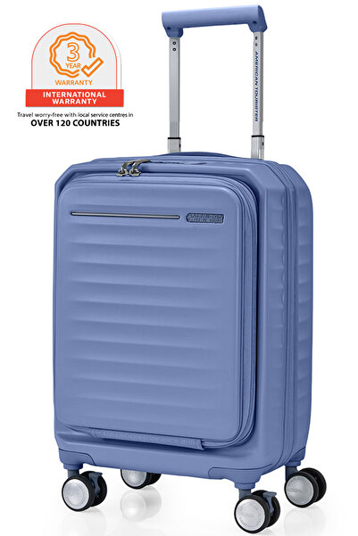 American Tourister حقيبة سفر فرونتك، 54 سم أو 20 بوصة، بعجلات دوارة، مصنوعة م...