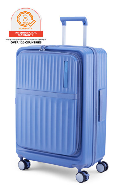 American Tourister حقيبة سفر ترينتو بلس، 68 سم أو 25 بوصة، بعجلات دوارة، مصنو...