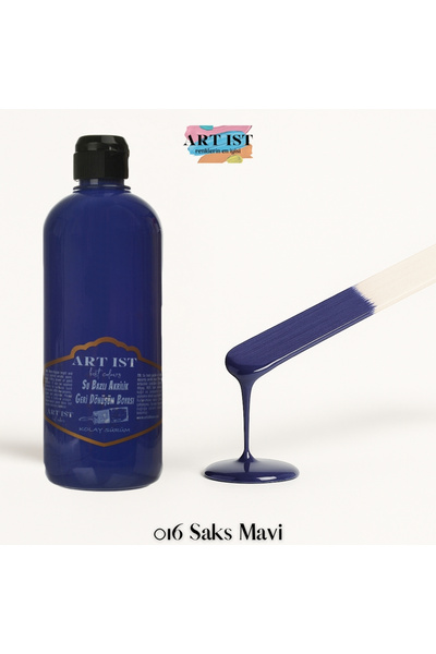 ART IST Geri Dönüşüm Boyaları 500ml - 016 SAKS MAVİ