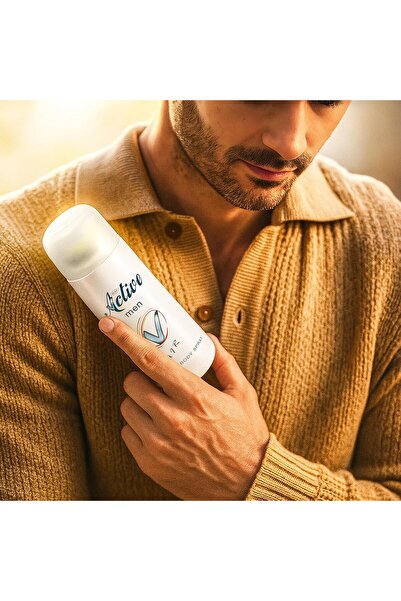 Feah Active Eau de Toilette Deodorant for Men 200 ml | Fresh Citrus & Musk Fragrance | Lightweight D