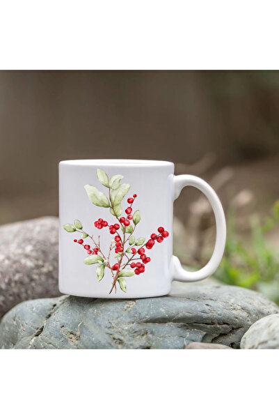 Özcan Tasarım Cockina Flower Cup - Christmas Cup