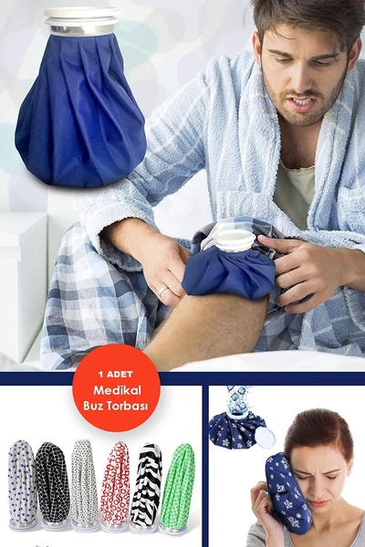 MasterCar Çok Amaçlı Buz Torbası Baş Ağrısı İçin Soğuk Kompres Ve Sıcak Su To...