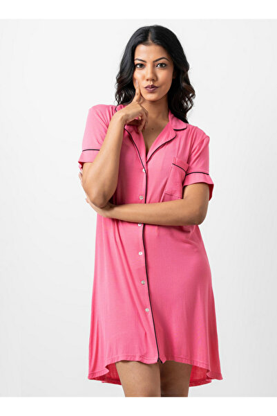 Aadaraya Solid Sleepshirt