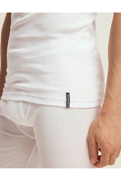 Henderson Classic Men's T-Shirt Undershirt Slim Fit Short Sleeve 100% Cotton | BT-100