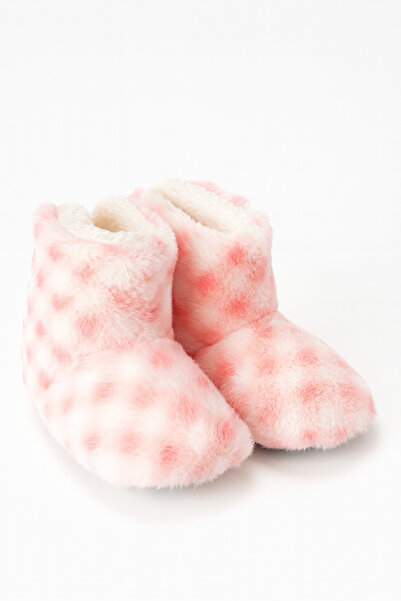 pufien Çocuk ve Bebek Panduf, Kışlık Peluş Bot, Yumuşak, Sıcak Tutan, Kaymaz Tabanlı Ev İçi Patik, Ev Botu