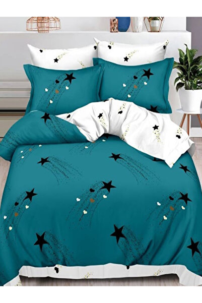 Pucioasa Double bed linen, Finet, Pucioasa, 6 pieces, Fitted sheet 180x200 cm