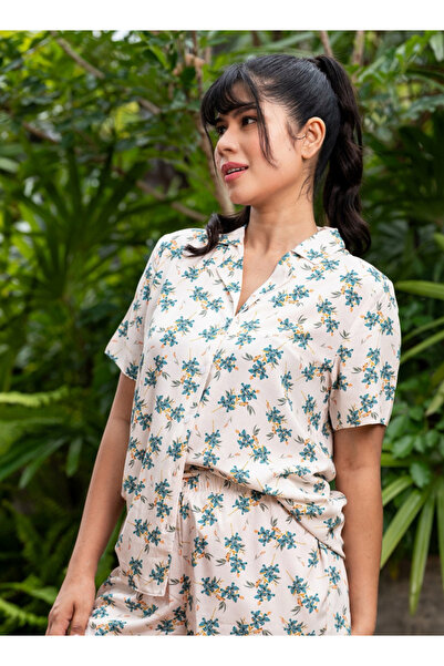 Aadaraya Pyjama Short Set Shirt and Shorts