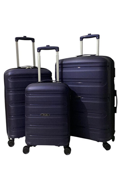 Atlas Alfa Series ☆ ☆ ☆ ☆ ☆   5-Star Flexible Unbreakable 3-Piece Luggage Set
