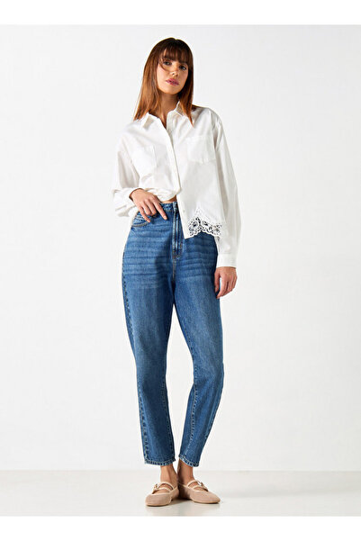 2Xtremz Shirt with Long Sleeves and Lace Detail