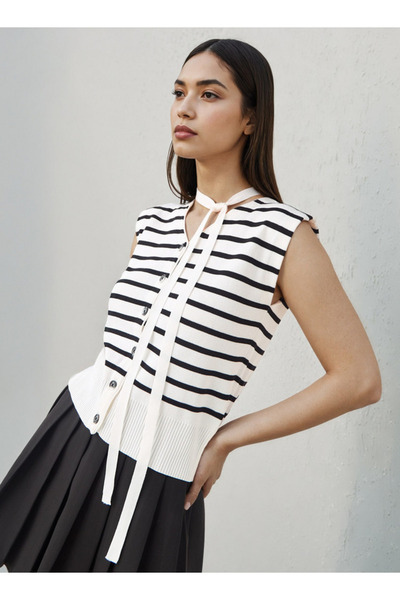 2Xtremz Striped Mega Sleeves Cardigan