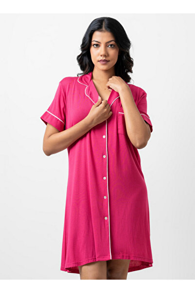 Aadaraya Solid Sleepshirt