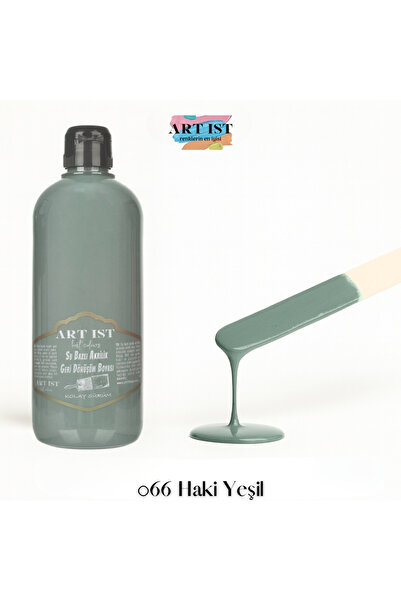 ART IST Geri Dönüşüm Boyaları 500ml - 066 HAKİ YEŞİL
