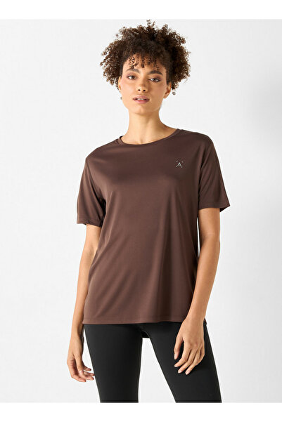 Adot Crew Neck T-shirt With Short Sleeves